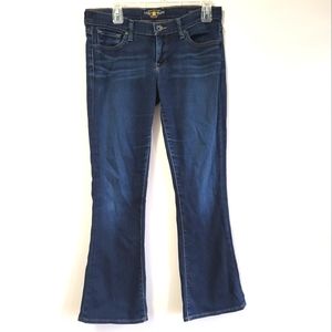 Lucky Brand Charlie Baby Boot Ankle Jeans Size 8